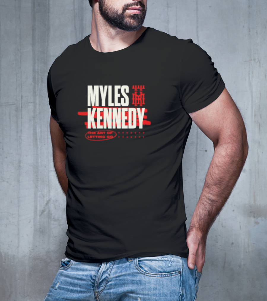 Myles Kennedy The Art Of Letting Go Retro T-Shirt