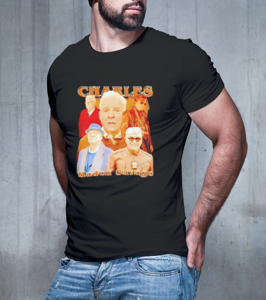 Charles Haden Savage Steve Martin Vintage Bootleg T-Shirt