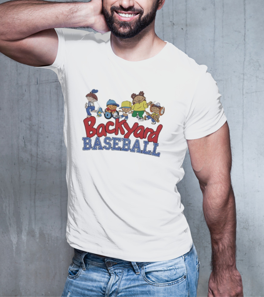 Backyard Baseball Vintage Characters T-Shirt