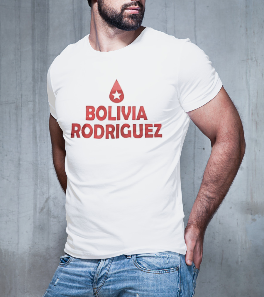 Bolivia Rodriguez Star Drop Icon T-Shirt