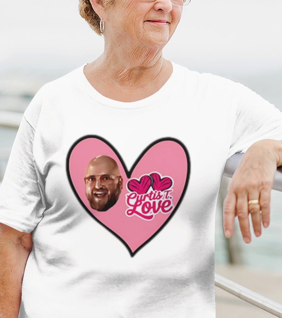 Curtis Axel WWE Curtis I Love Heart T-Shirt