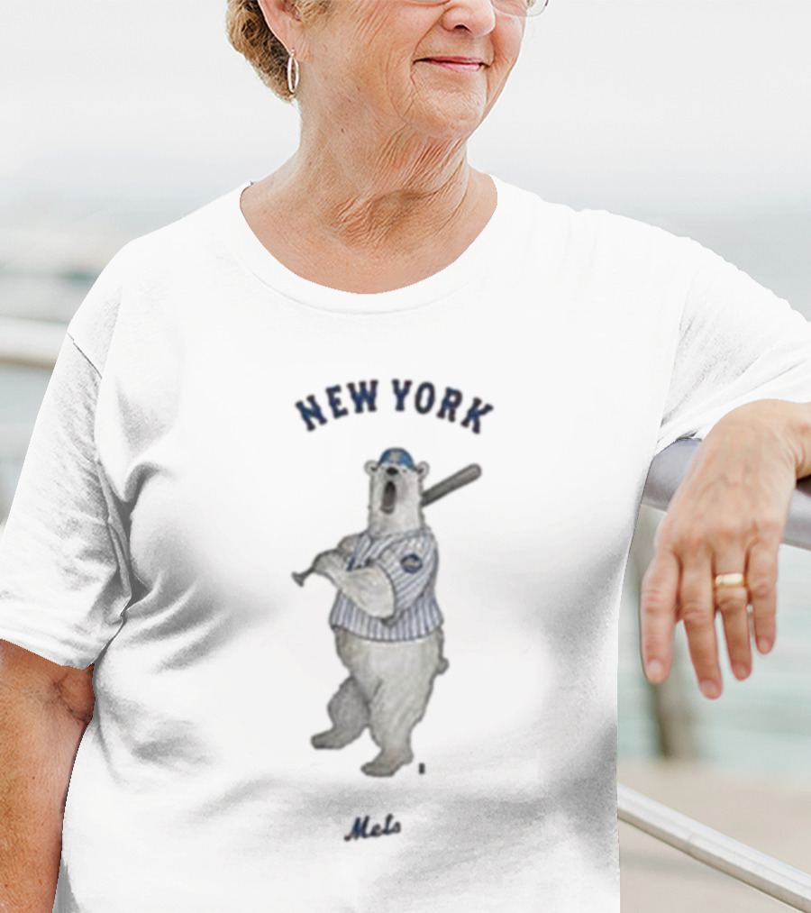 New York Mets Polar Bear Pete Alonso T-Shirt