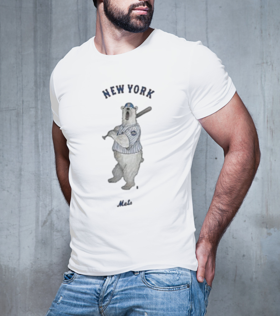 New York Mets Polar Bear Pete Alonso T-Shirt