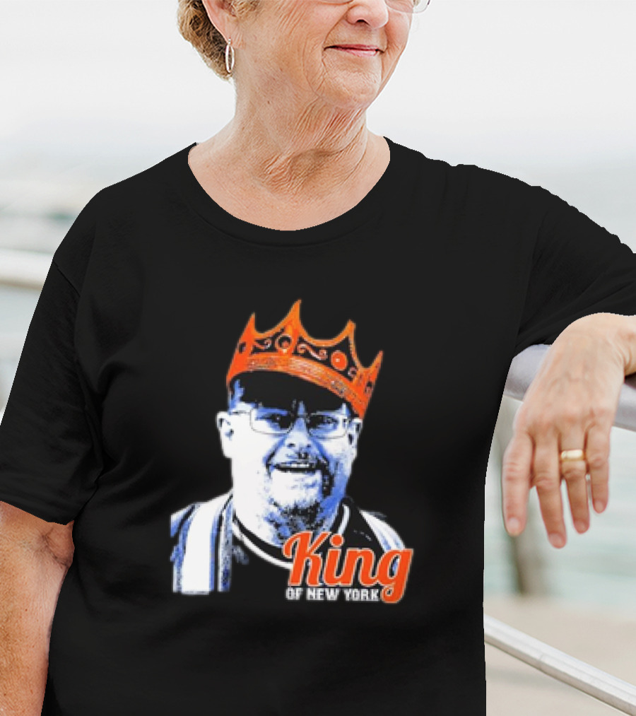 King Of New York Baseball Frank Fleming T-Shirt