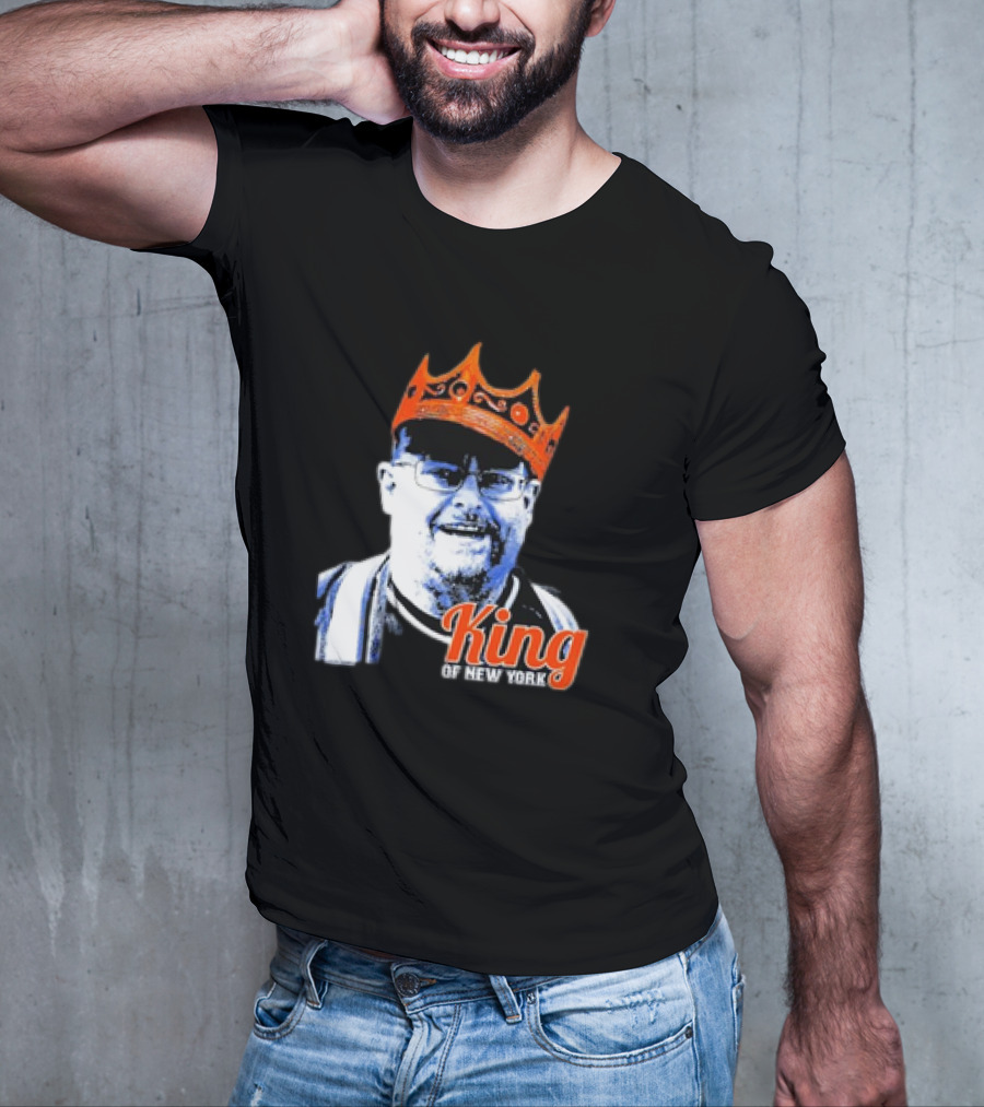 King Of New York Baseball Frank Fleming T-Shirt