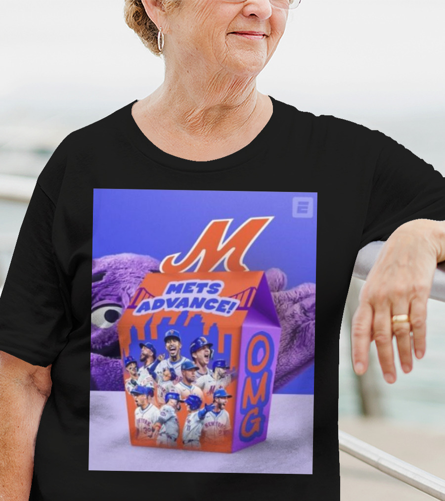 OMG Mets Advance Moving On To The NLCS T-Shirt