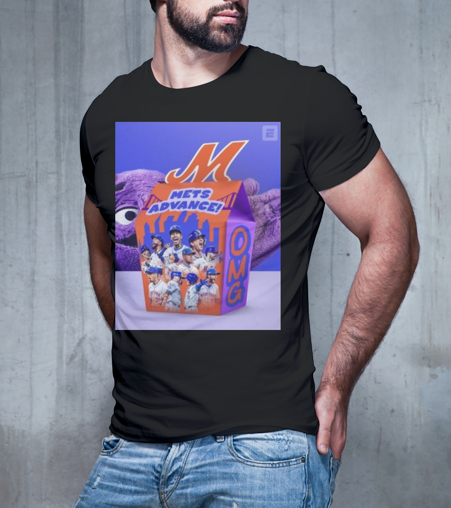OMG Mets Advance Moving On To The NLCS T-Shirt