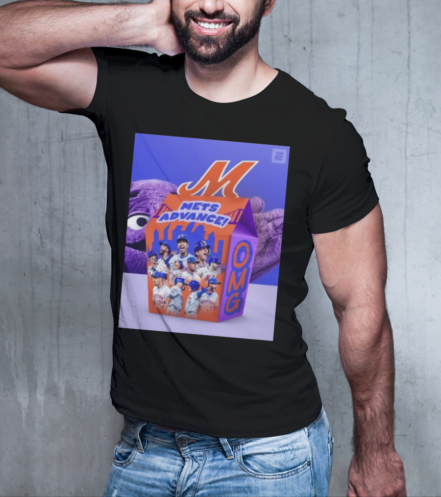 OMG Mets Advance Moving On To The NLCS T-Shirt