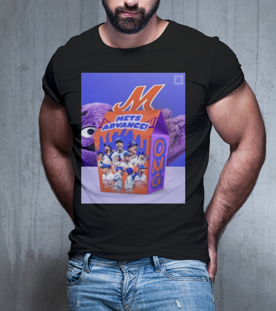 OMG Mets Advance Moving On To The NLCS T-Shirt