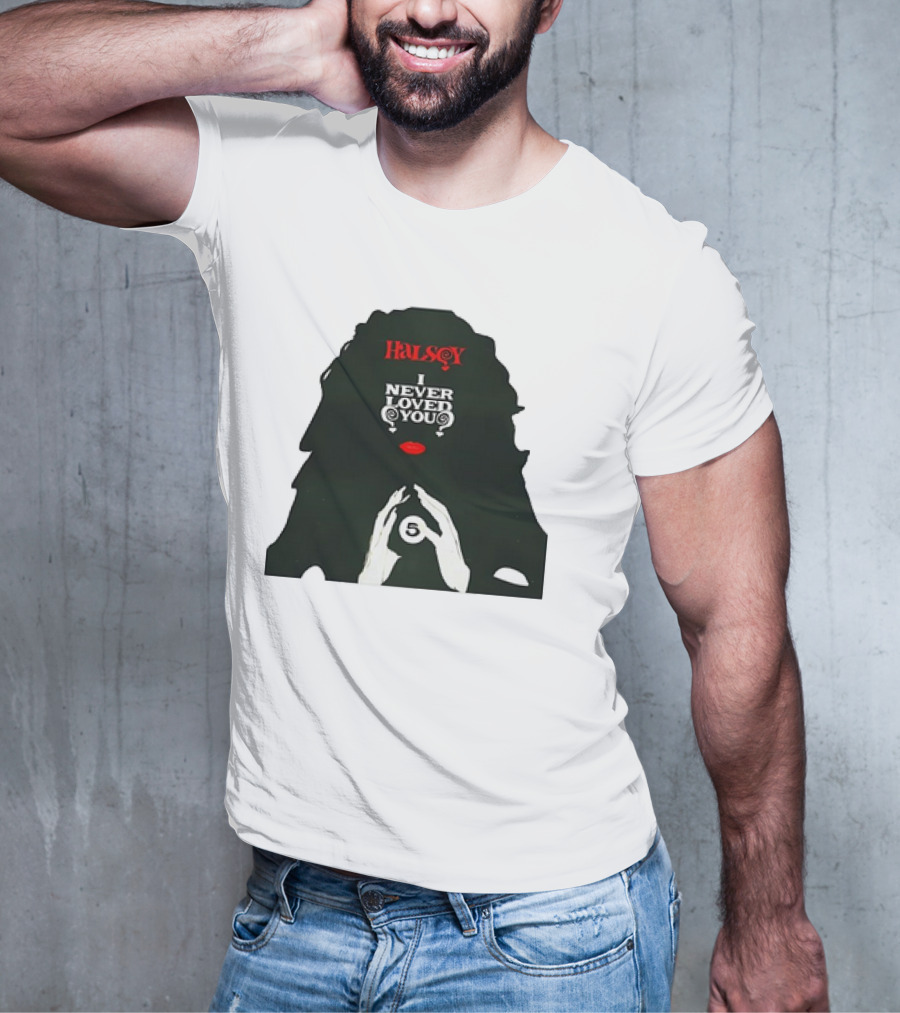 Halsey I Never Loved You 5 Ball Hands T-Shirt