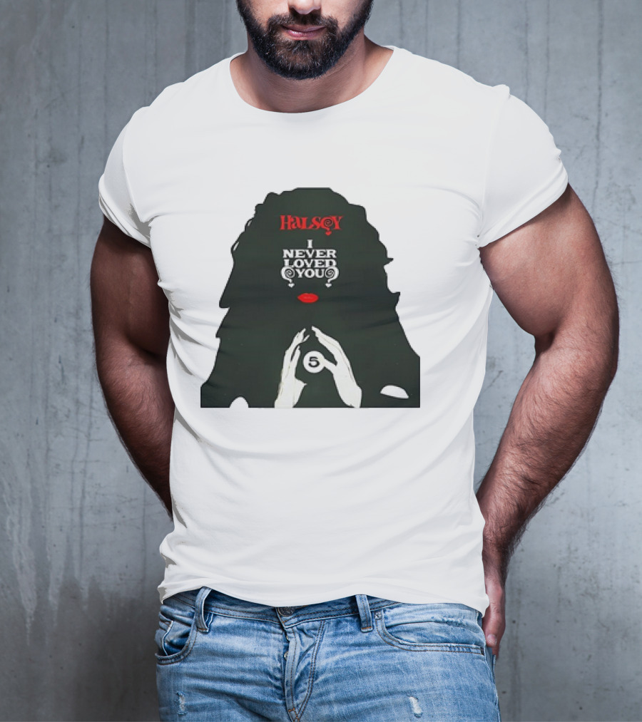 Halsey I Never Loved You 5 Ball Hands T-Shirt