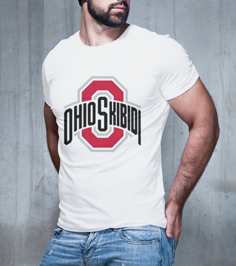 Ohio Skibidi Ohio State Buckeyes T-Shirt