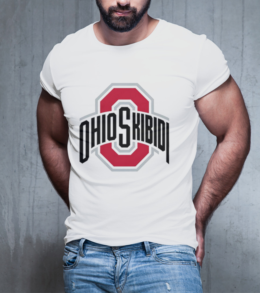 Ohio Skibidi Ohio State Buckeyes T-Shirt