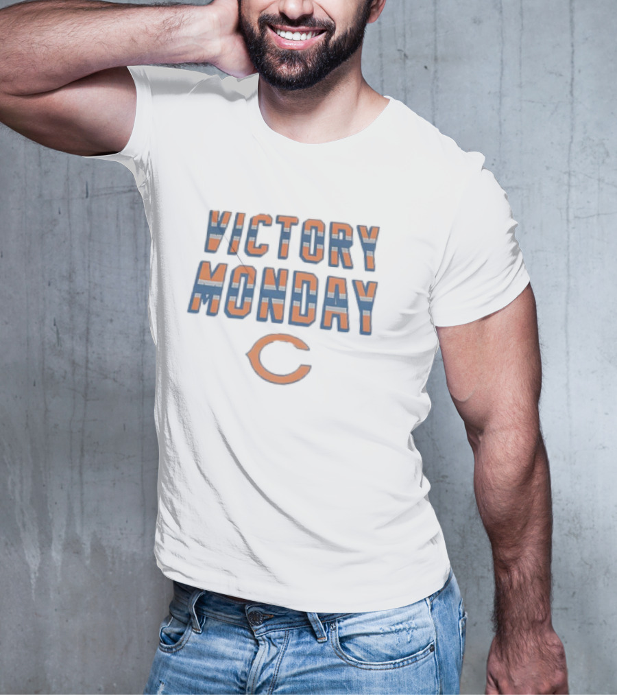 Victory Monday Chicago Bears Fan T-Shirt