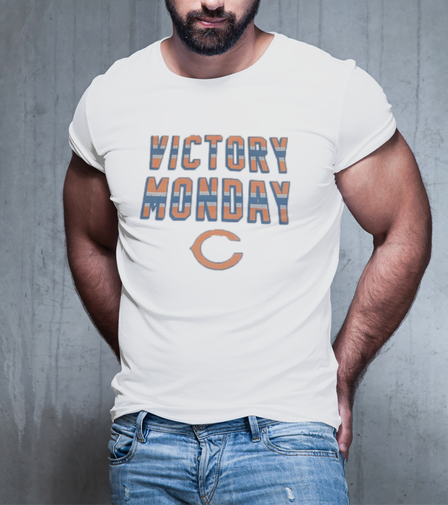 Victory Monday Chicago Bears Fan T-Shirt