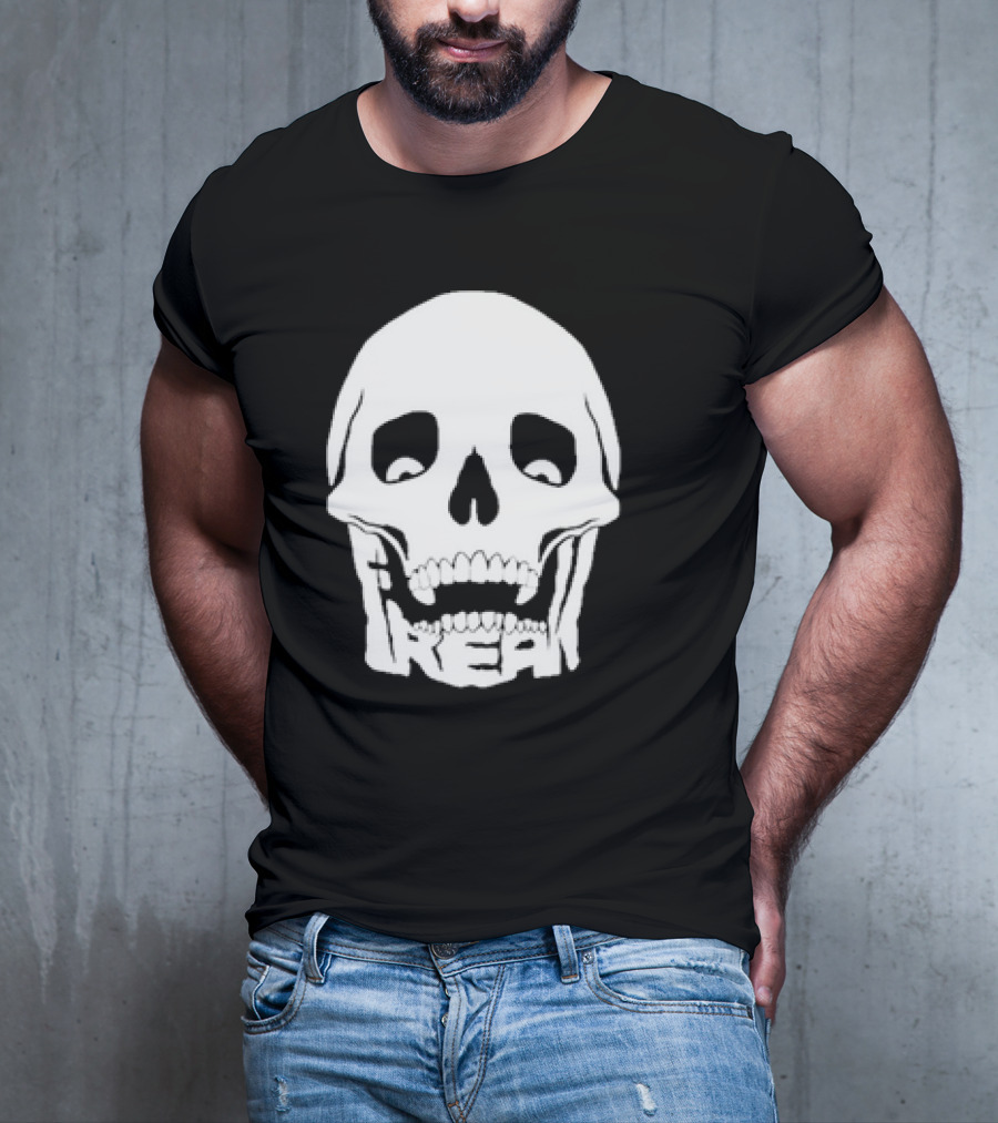Freak Premium Fluorescent Skull Real T-Shirt