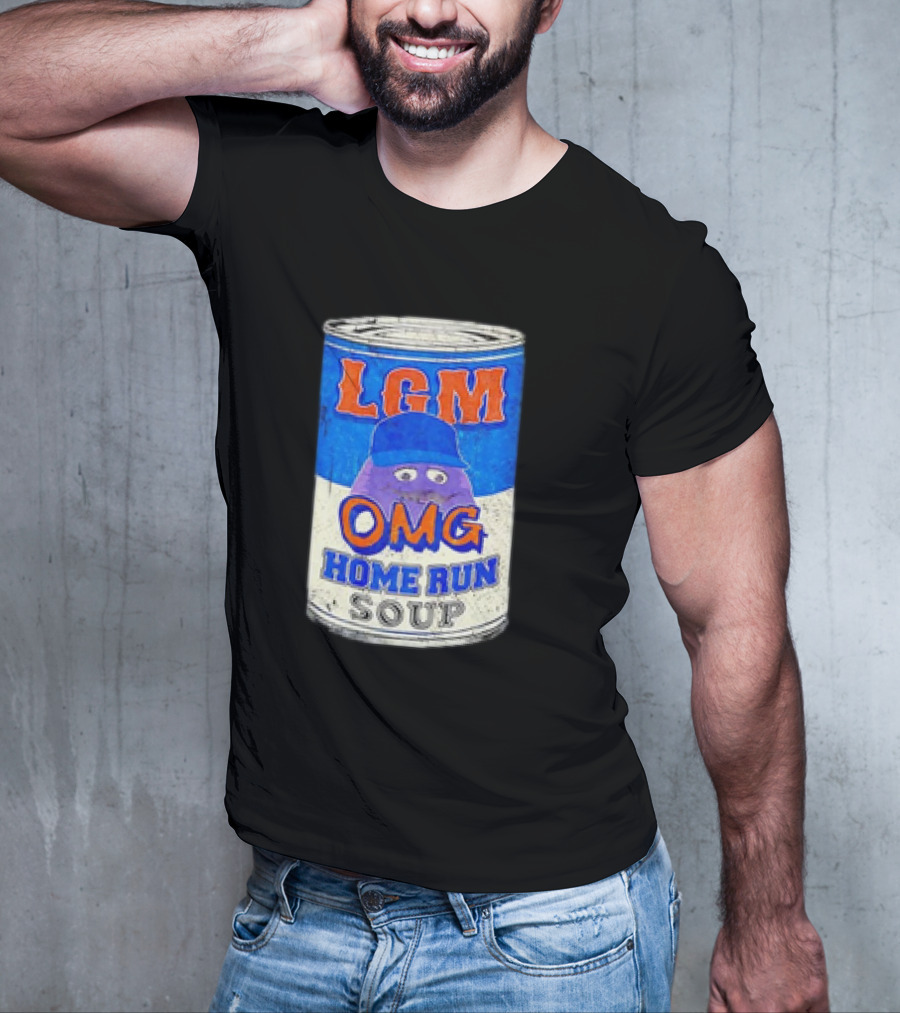 LGM OMG Home Run Soup New York Retro T-Shirt