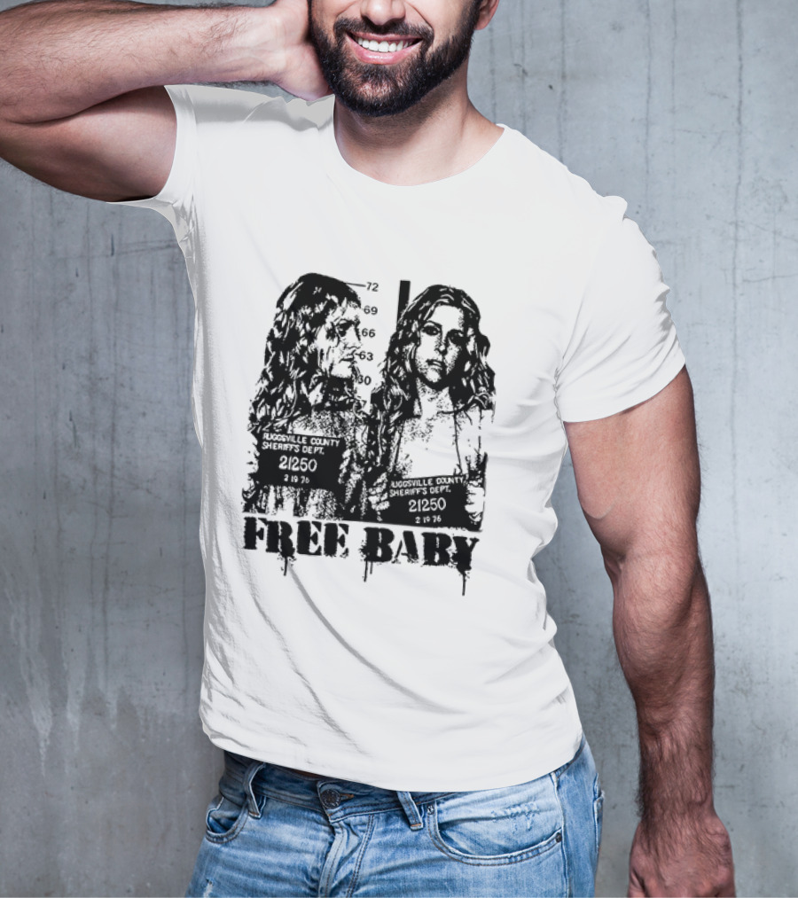 Free Baby Rugsville County Sheriff's Dept Mugshot 21250 T-Shirt