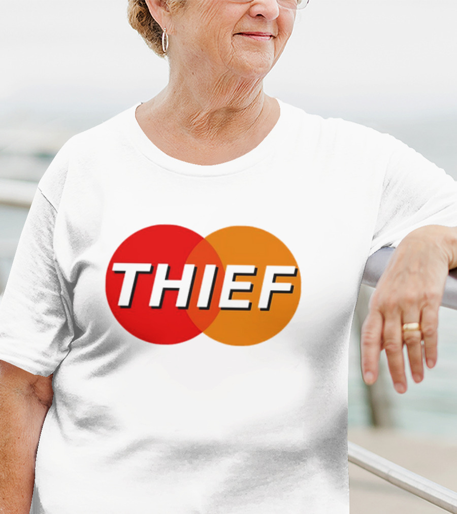 MasterCard Parody THIEF T-Shirt