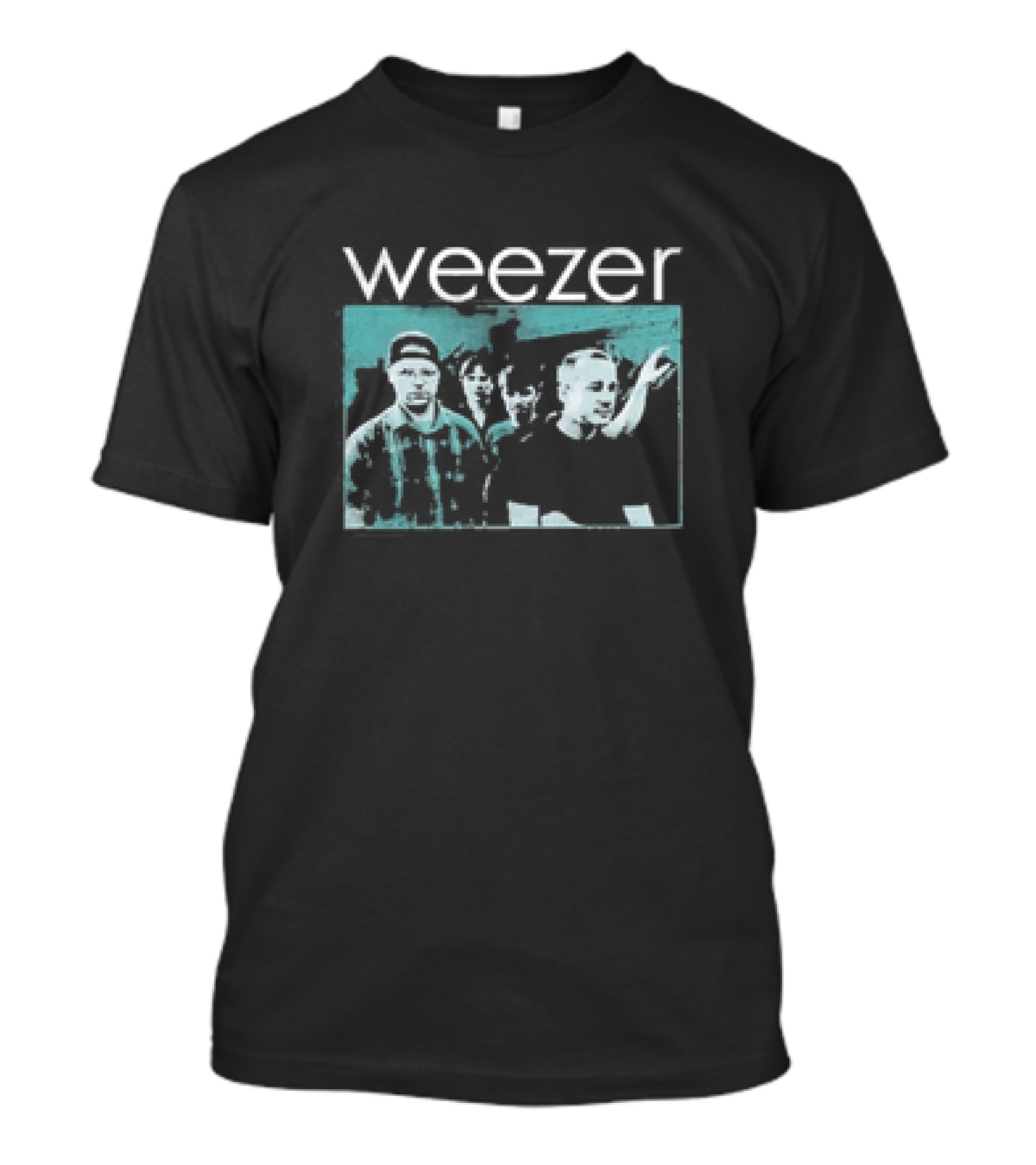 Weezer Oh Yeah Alright Feels Good Inside Vintage Band Photo T-Shirt