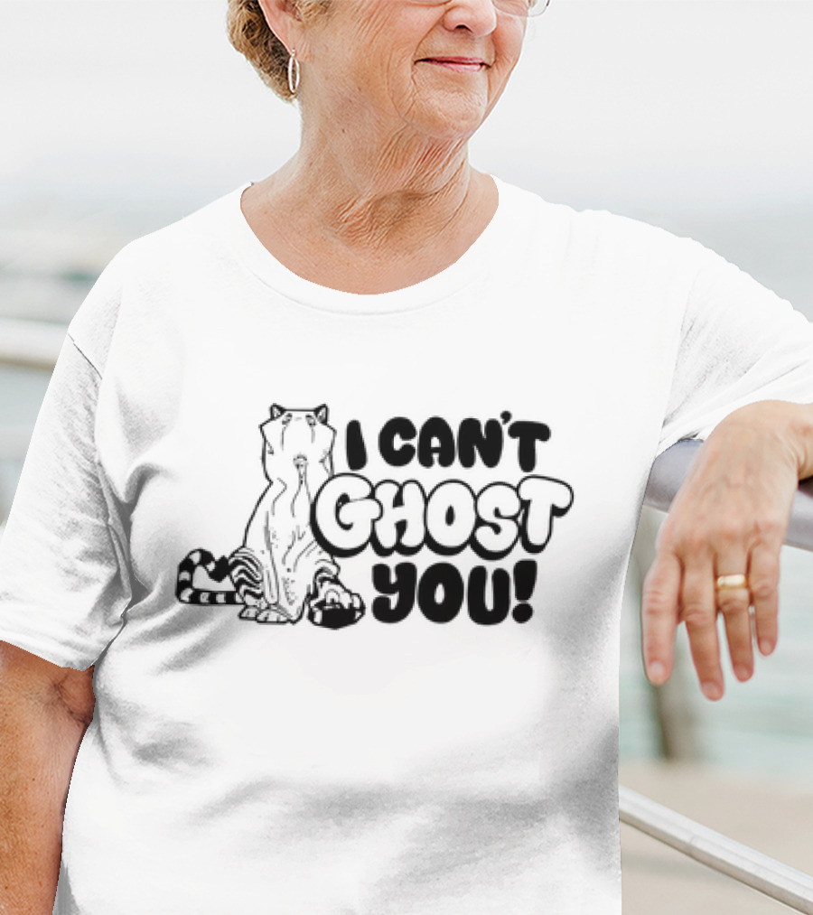 I Can’t Ghost You Tiger T-Shirt