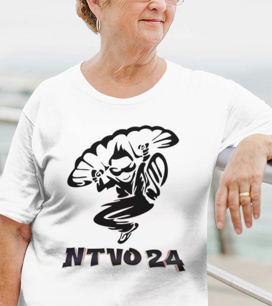 NTVO 24 Classique Parachuting Ninja T-Shirt
