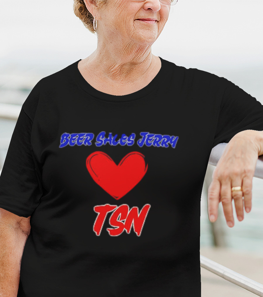 Beer Sales Jerry Love Heart TSN T-Shirt