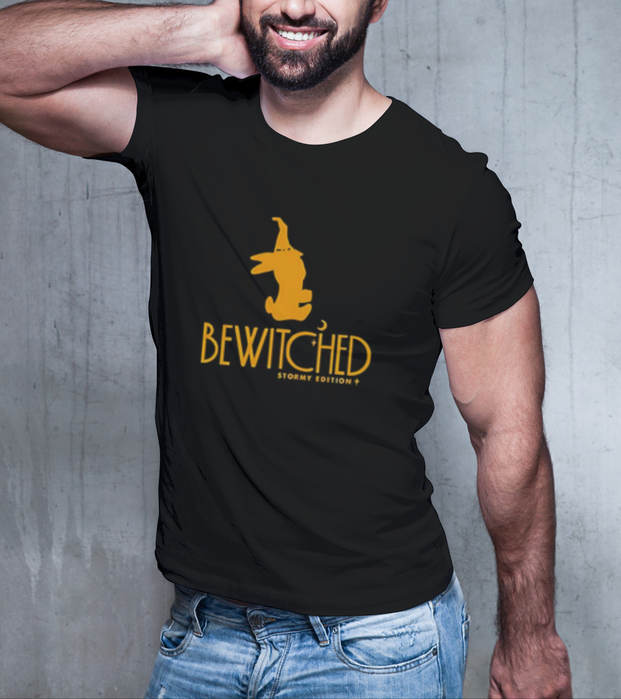 Bewitched Stormy Edition Retro Yellow Witch T-Shirt