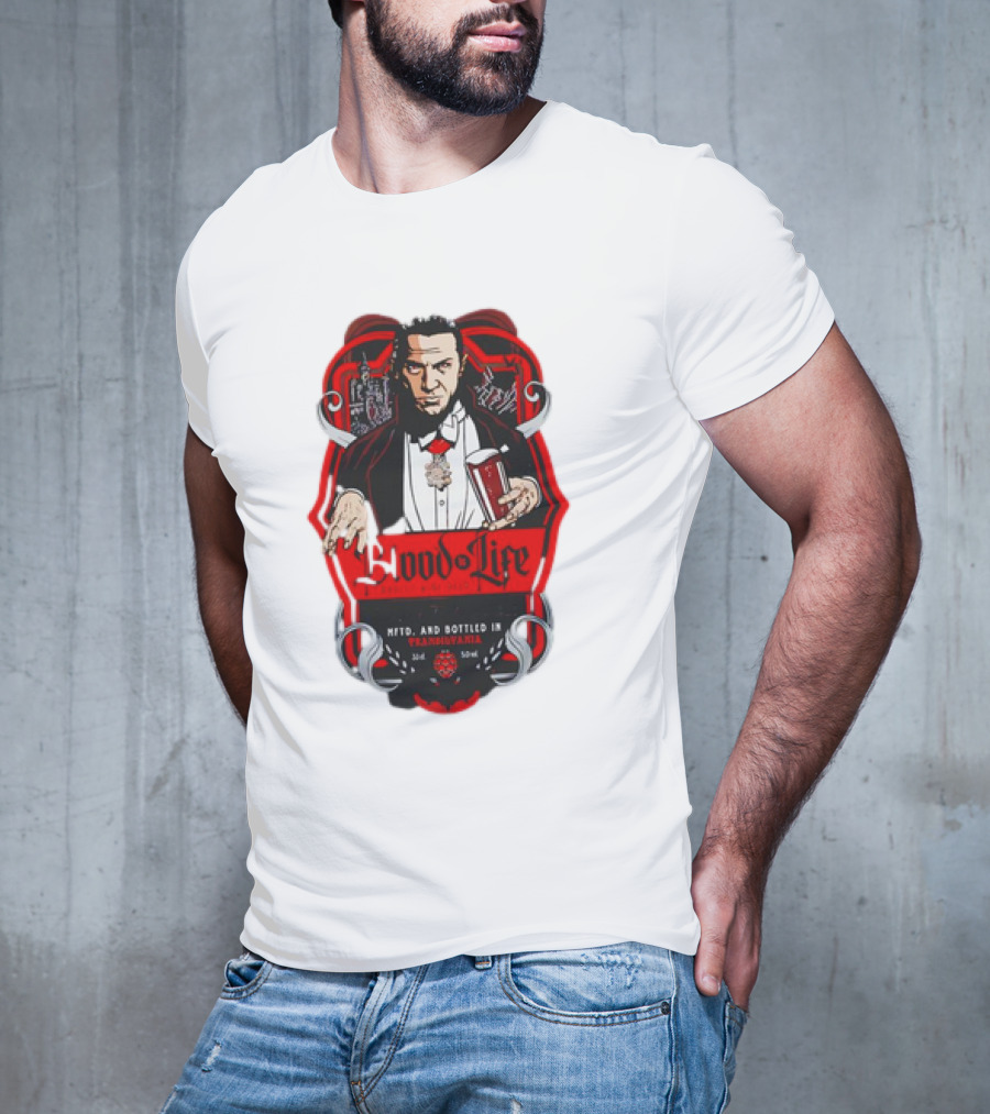 Dracula Blood Is Life Barley Wine Beer Brewed In Transylvania With Children Of The Night’s Taste T-Shirt