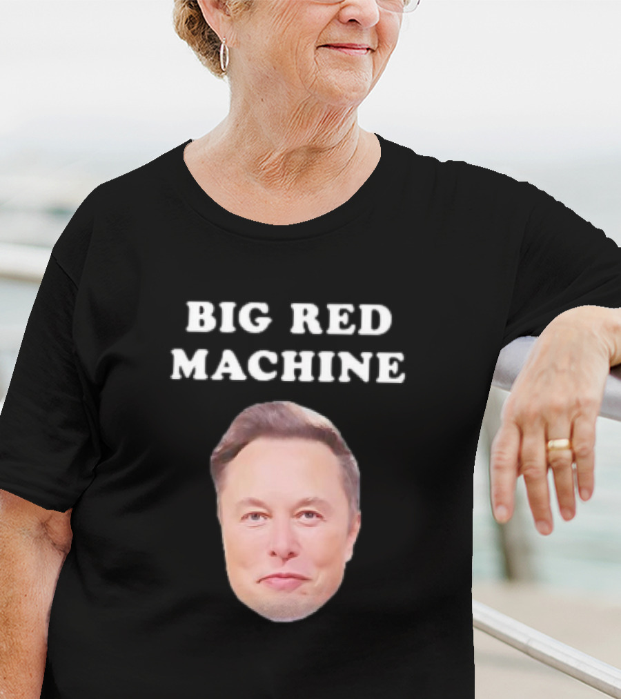 Elon Musk Big Red Machine T-Shirt