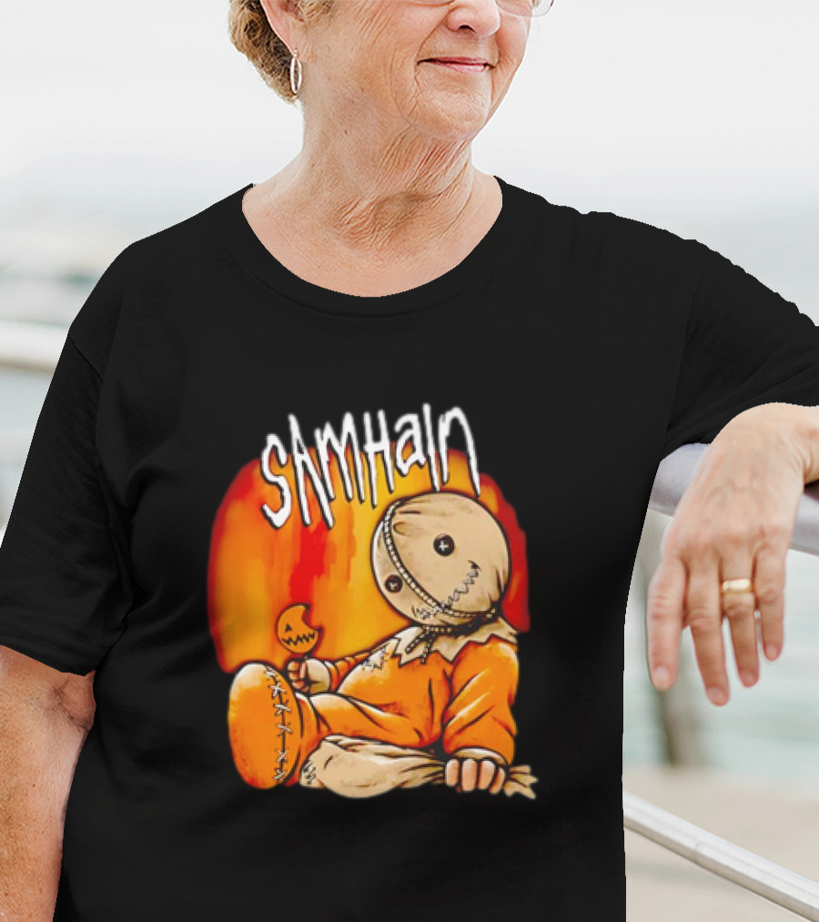 Samhain Trick 'r Treat Sam Korn's Issues Album Mashup T-Shirt