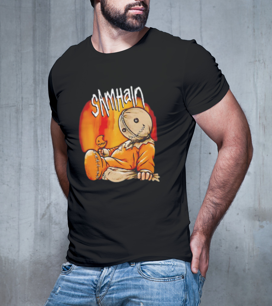 Samhain Trick 'r Treat Sam Korn's Issues Album Mashup T-Shirt