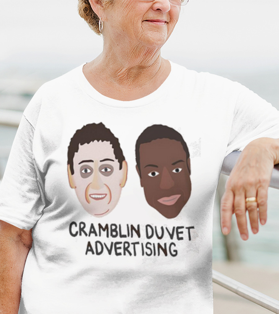 Cramblin Duvet Advertising Faces T-Shirt