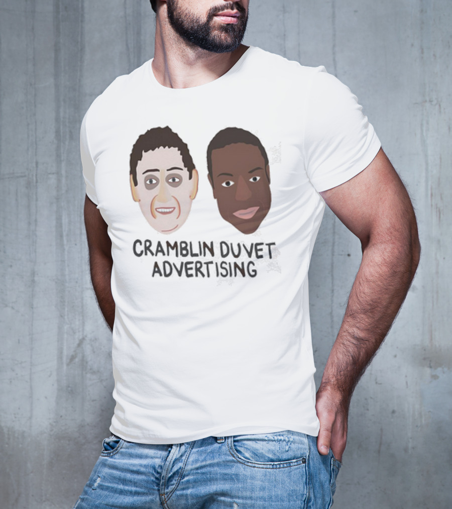 Cramblin Duvet Advertising Faces T-Shirt