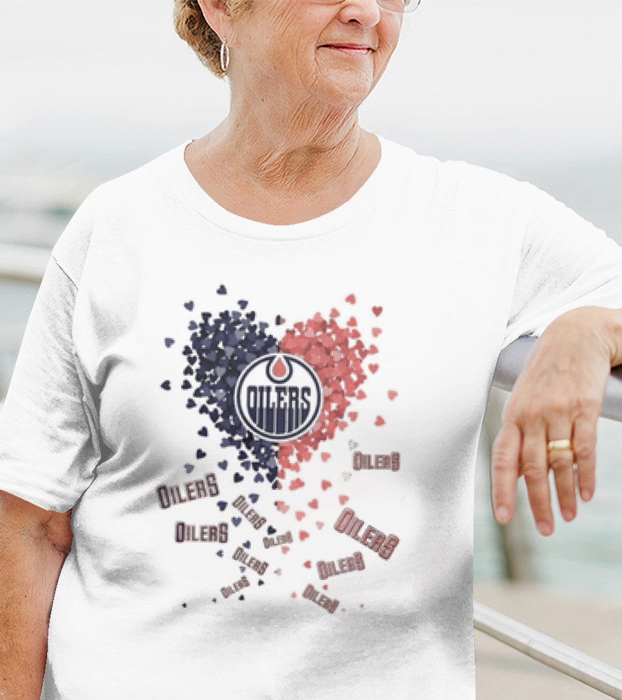 Edmonton Oilers Heart Oilers Passionate Oilers Oilers Oilers T-Shirt