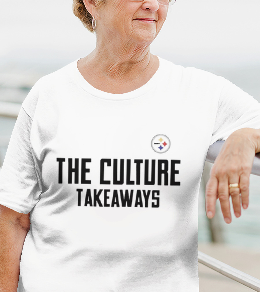 The Culture Takeaways Pittsburgh Steelers Iconic Symbol T-Shirt