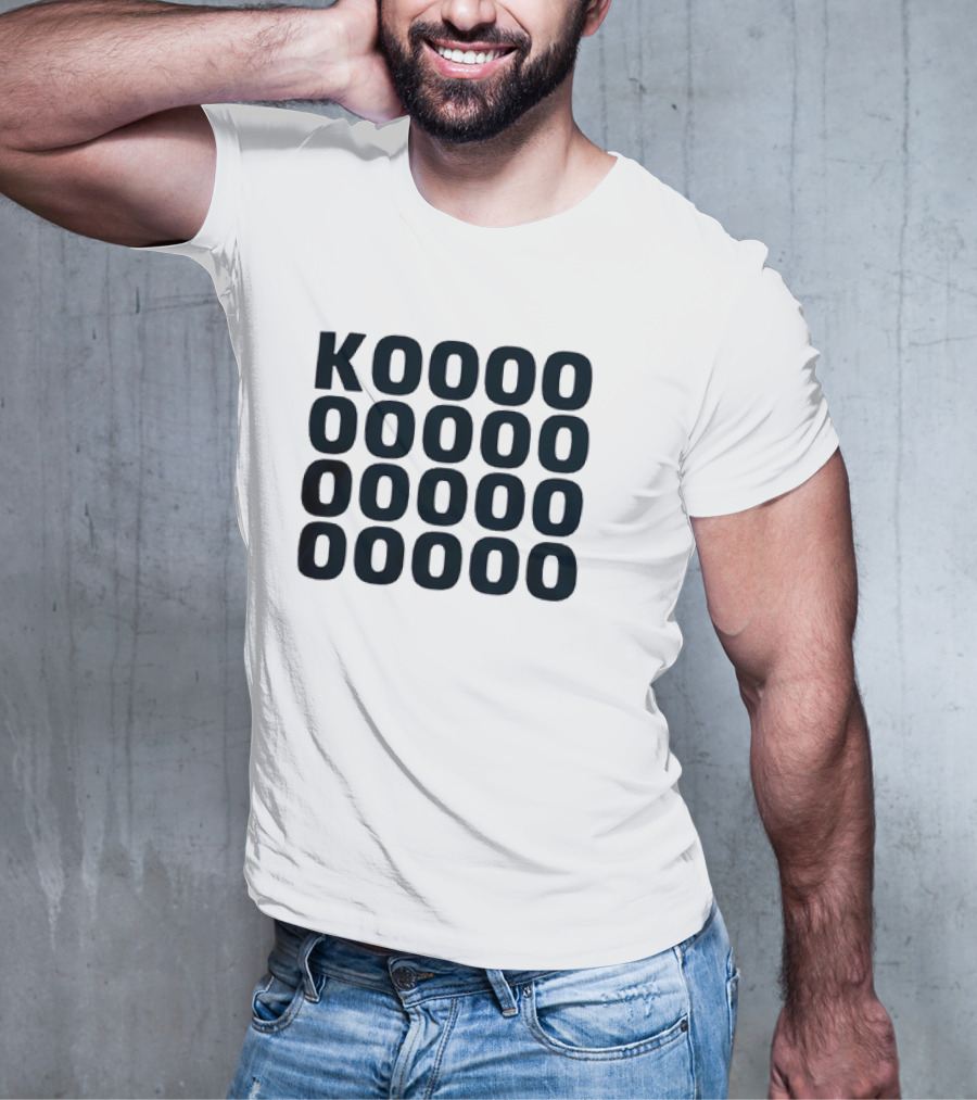 Younghoe Koo KOOOOO Chant Gridiron Celebrated T-Shirt