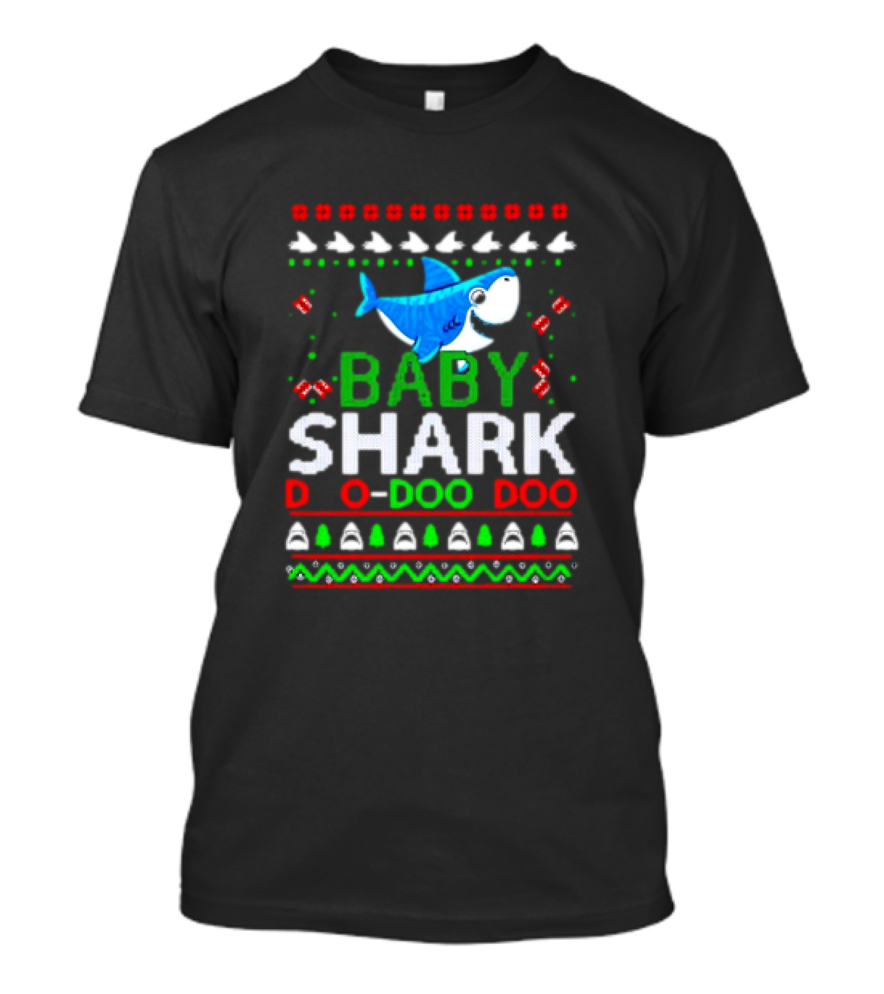 Baby Shark Doo Doo Doo Christmas Ugly T-Shirt