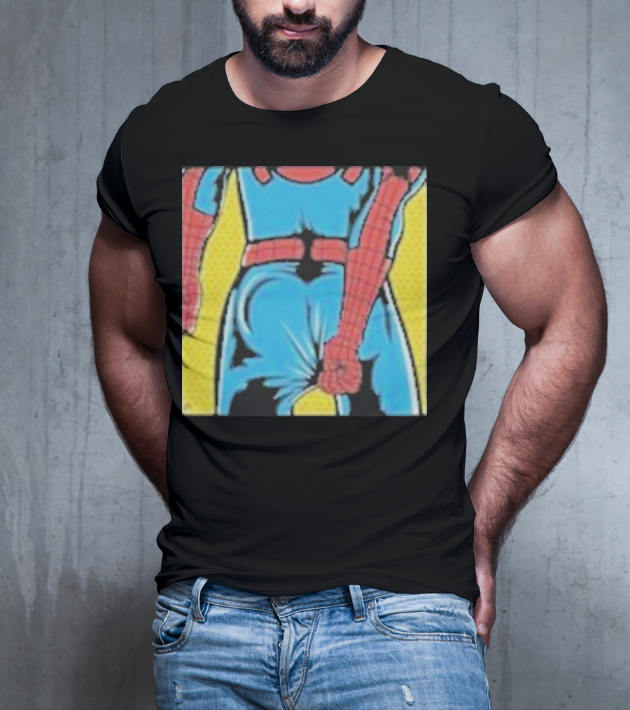 Spider-Man Suit Tightness Issue Visual Pop T-Shirt