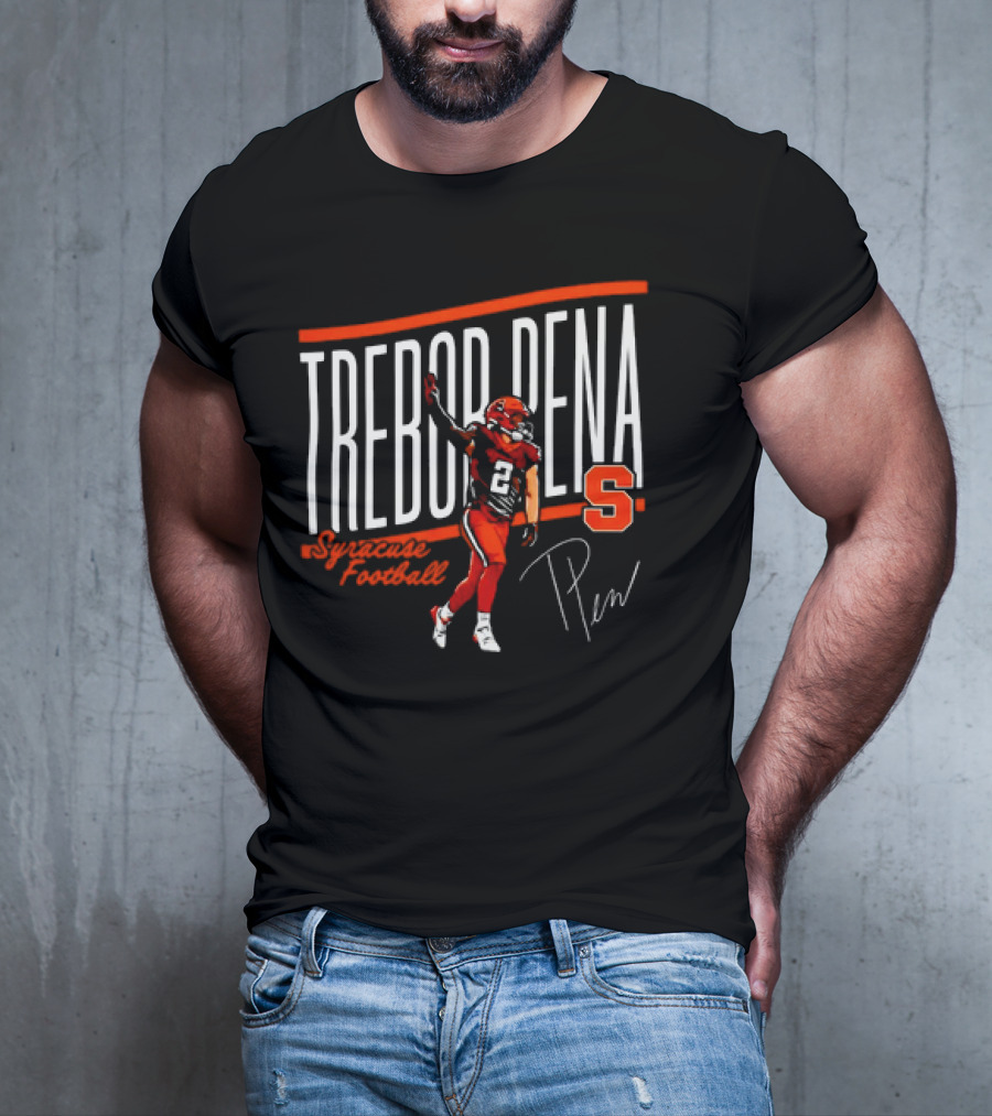 Trebor Pena Syracuse Football Orange S Player 2 T-Shirt
