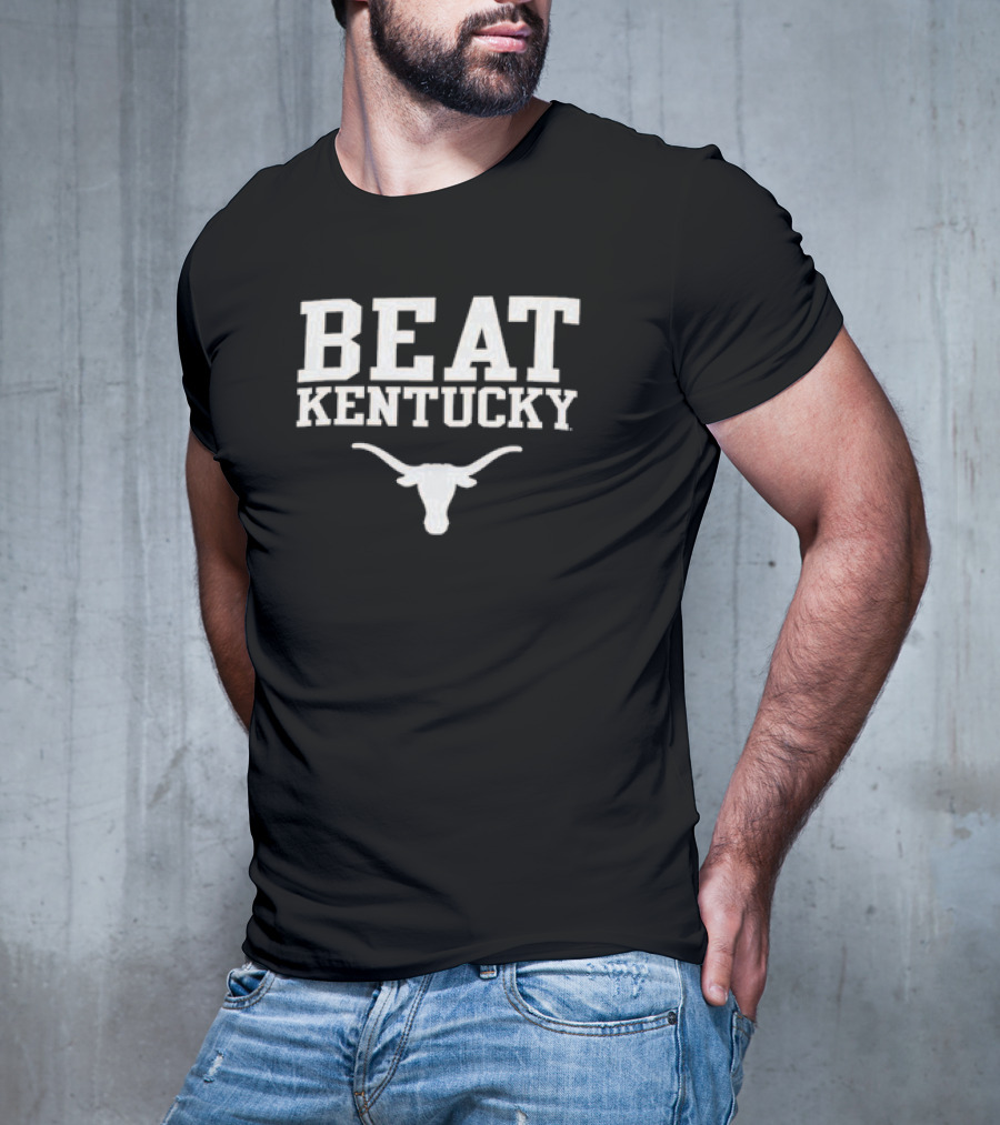 Beat Kentucky Texas Longhorns Horns T-Shirt