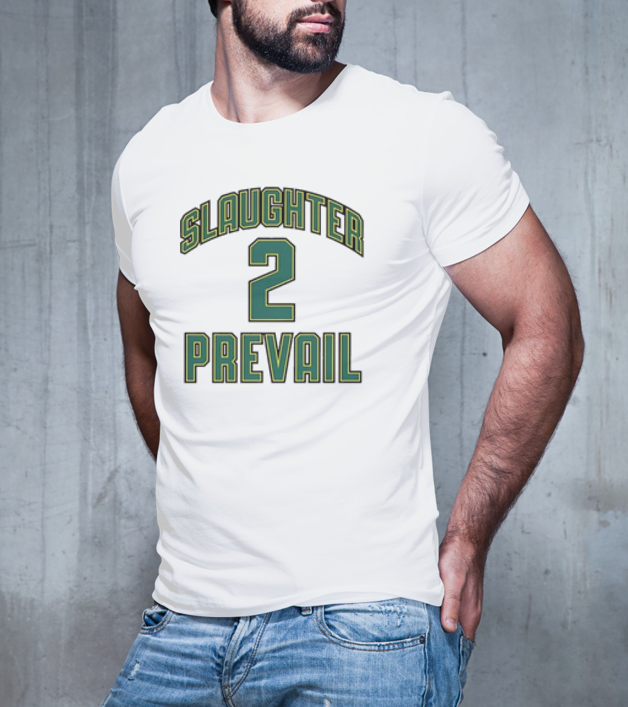 Slaughter 2 Prevail Hockey Jersey Number T-Shirt