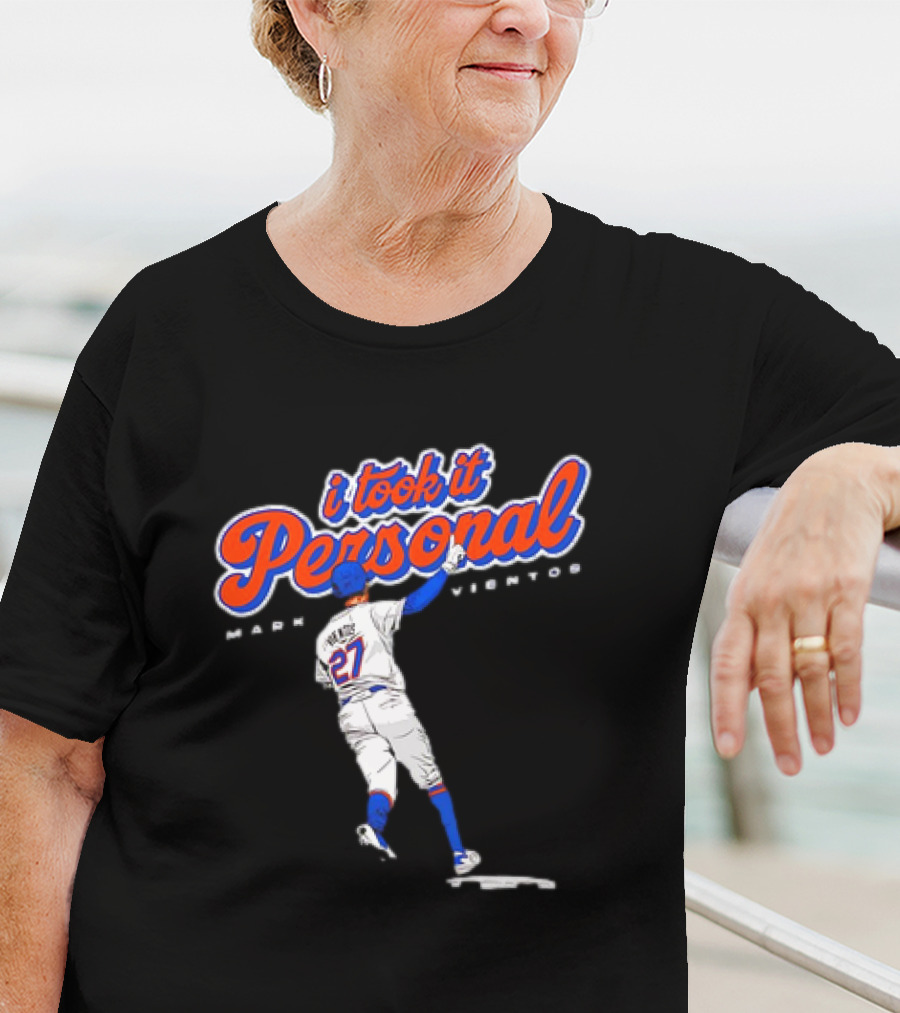 Mark Vientos I Took It Personal New York Mets Vintage T-Shirt