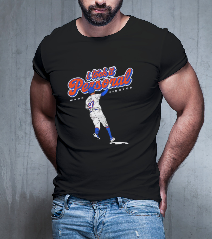Mark Vientos I Took It Personal New York Mets Vintage T-Shirt