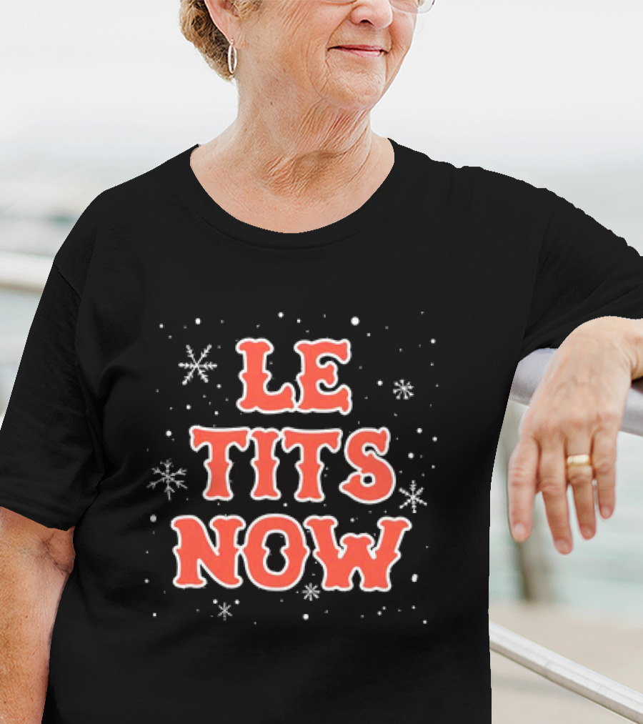 New York Mets Christmas Let It Snow T-Shirt