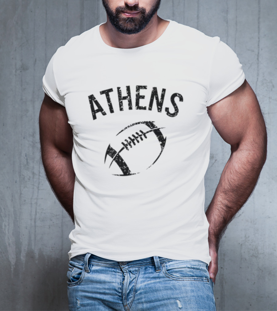 Clay Travis Outkick Athens Football T-Shirt