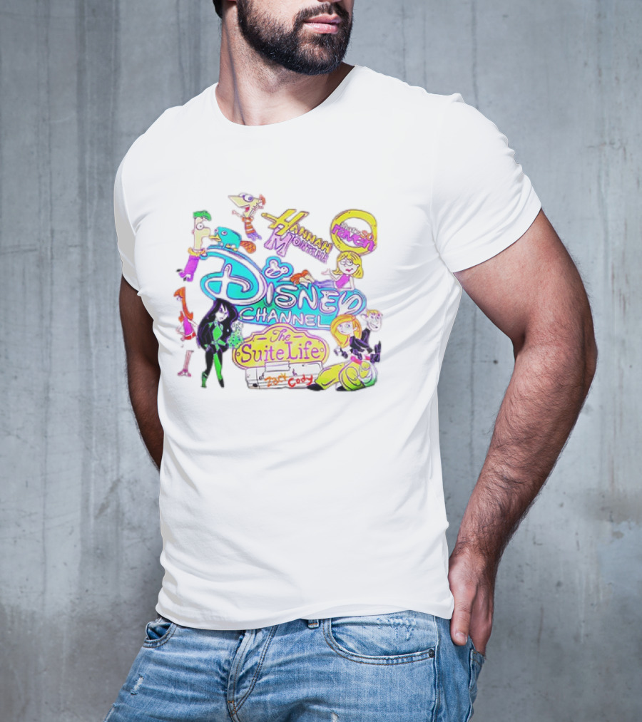 Disney Channel The Suite Life That’s So Raven Hannah Montana Kim Possible Phineas And Ferb T-Shirt
