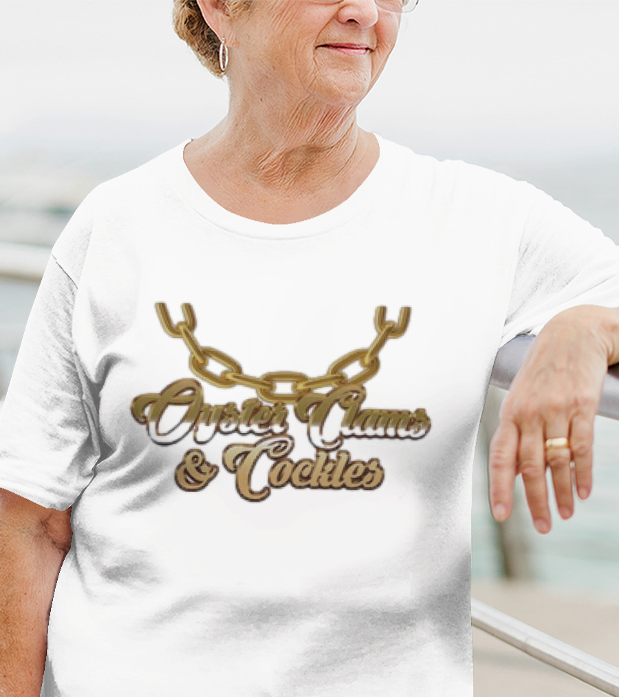 New York Yankees Oyster Clams And Cockles Chain T-Shirt