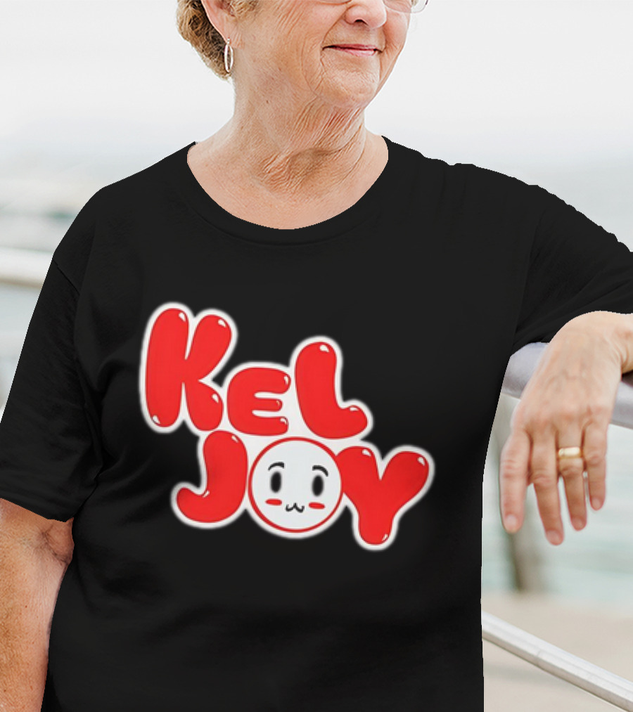 Kel Joy Cute Character Face T-Shirt