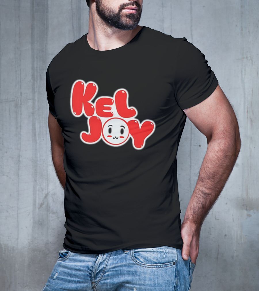 Kel Joy Cute Character Face T-Shirt